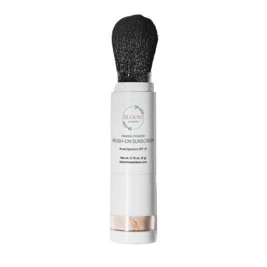 Bloom Mineral Powder Brush-On Sunscreen