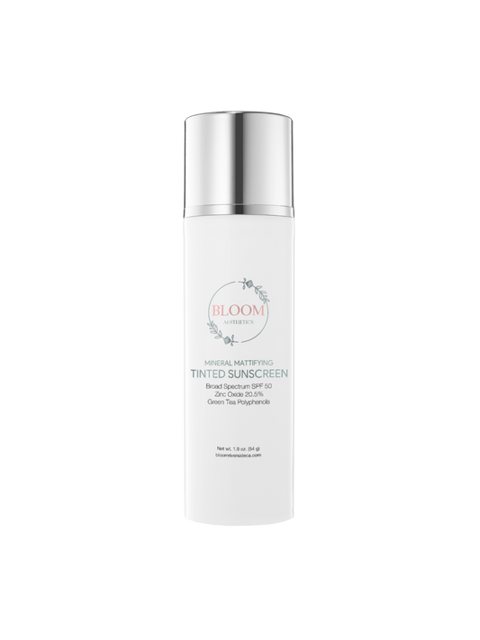 Bloom Tinted Mineral Matte Sunscreen SPF 50