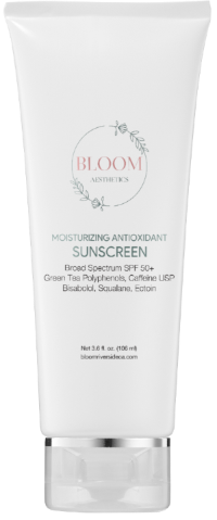 Bloom Antioxidant Sunscreen Moisturizer SPF 50